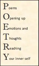 Poetry Picture